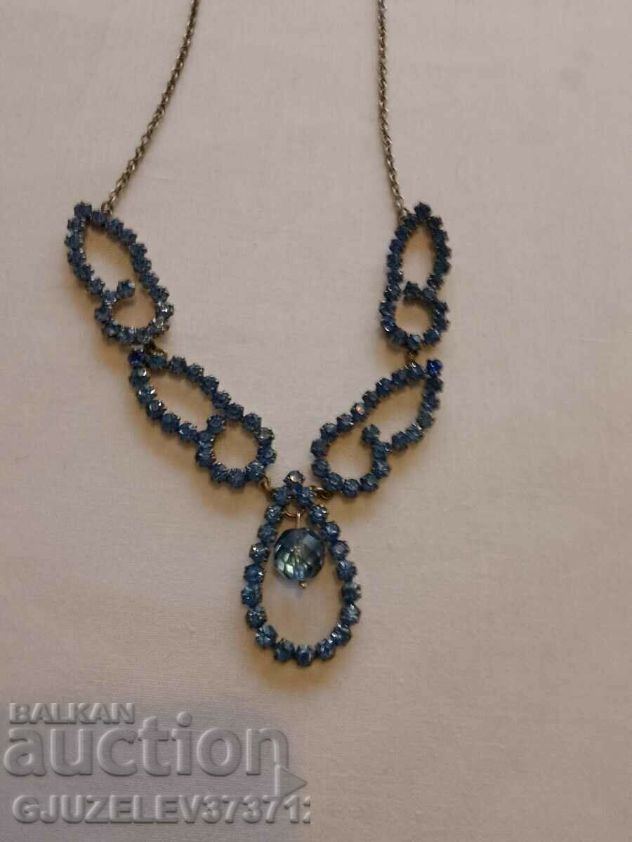 1930s/1940s Vintage Crystal Breastplate Necklace - 6 1930s/1940s Vintage Crystal Breastplate Necklace - 6