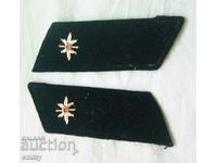 Military epaulettes, stripes, Russian, Russia USSR
