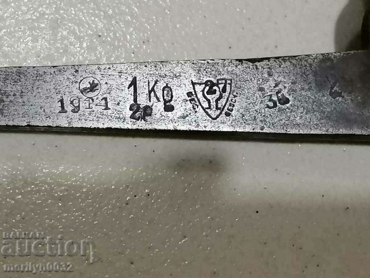 Auction Kantar, palanza, scales Kantarjiev Tarnovo 1914 Auction Kantar, palanza, scales Kantarjiev Tarnovo 1914