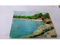 Postcard Stomoplo Beach 1968