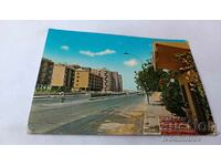 Пощенска картичка Tripoli Omar El Muktar Street 1979