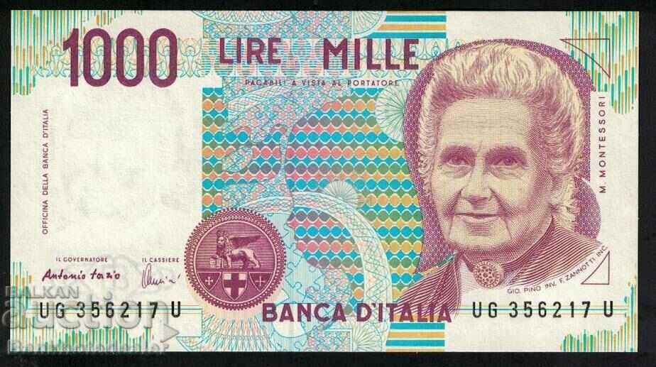 Italy 1000 Lire 1990 Pick 112 Ref 6217 unc