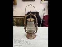 Old German gas lantern / lamp. #4146