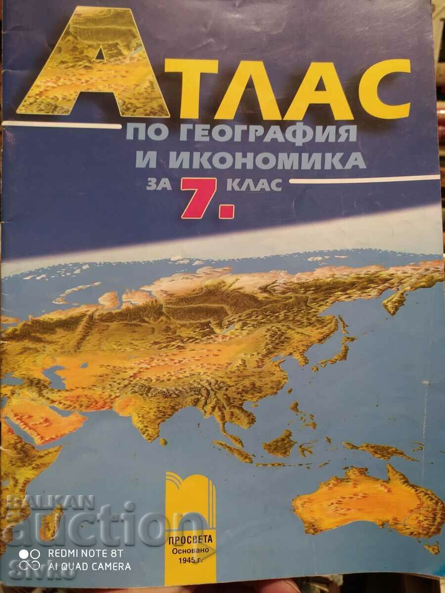 Atlas de geografie și economie pentru clasa a VII-a - K