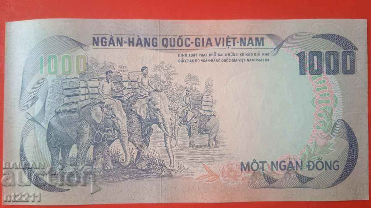 Банкнота 1000 Донг Южен Виетнам с цена € 5.00 | 9.78 лв.