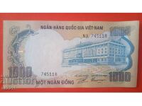 Banknote 1000 Dong South Vietnam