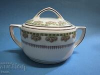 Old Czechoslovakia porcelain sugar bowl