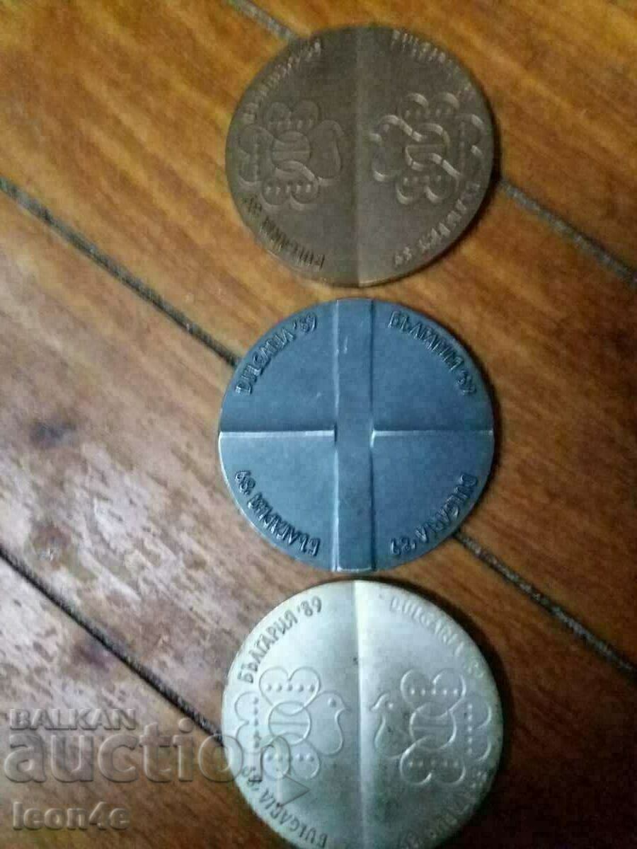 Лот Плакети Филателия - 5 Лот Плакети Филателия - 5