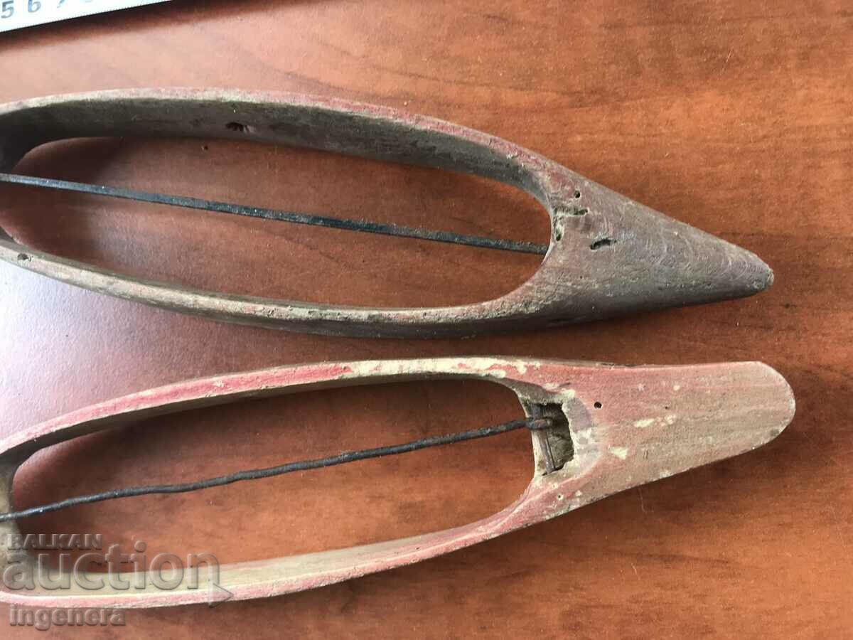 SHUTTLE SHUTTLES THREADER STAN WOOD PLATE-2 BR. - 5 SHUTTLE SHUTTLES THREADER STAN WOOD PLATE-2 BR. - 5