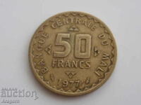Μάλι 50 φράγκα 1977; Μικρό