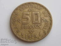 Mali 50 franci 1975; Mic