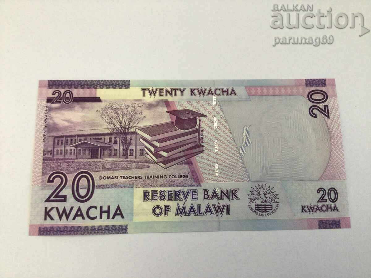 Μαλάουι 20 Κουάτσα 2012 με τιμή € 1.00 | 1.96 BGN Μαλάουι 20 Κουάτσα 2012 με τιμή € 1.00 | 1.96 BGN