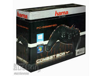 HAMA USB Gamepad Combat Bow for PC, 12 programmable buttons