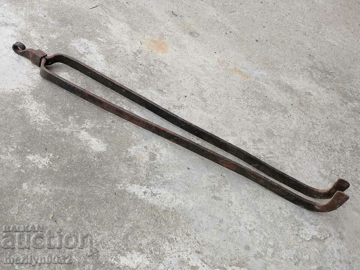 Παλιά πλαστών το πόκερ, λαβίδες, σφυρήλατο σίδερο - 5 Παλιά πλαστών το πόκερ, λαβίδες, σφυρήλατο σίδερο - 5