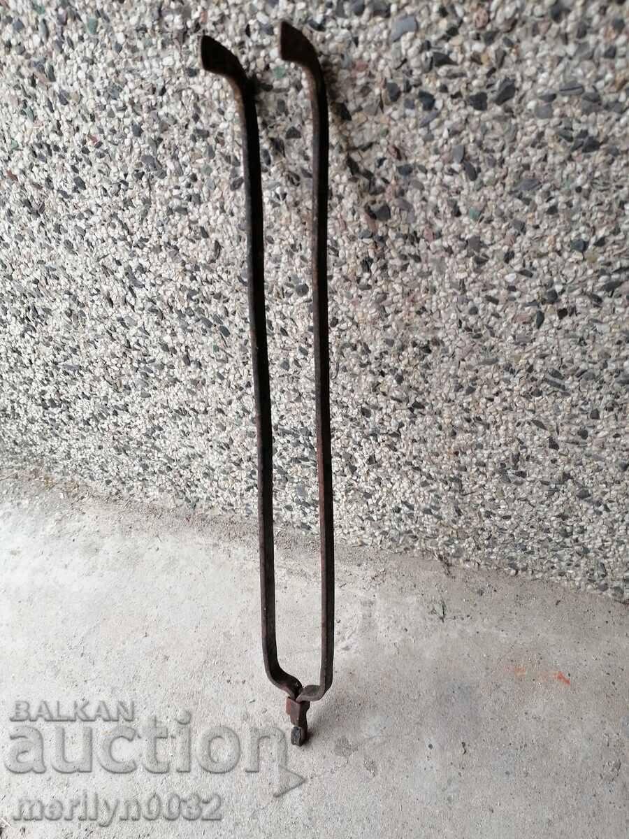 Παλιά πλαστών το πόκερ, λαβίδες, σφυρήλατο σίδερο - 6 Παλιά πλαστών το πόκερ, λαβίδες, σφυρήλατο σίδερο - 6