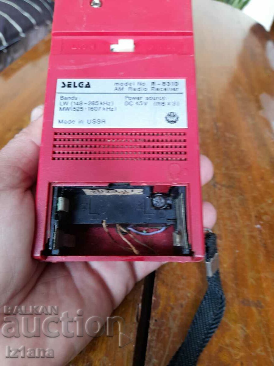 Old radio, Selga R-8310 radio receiver - 6 Old radio, Selga R-8310 radio receiver - 6