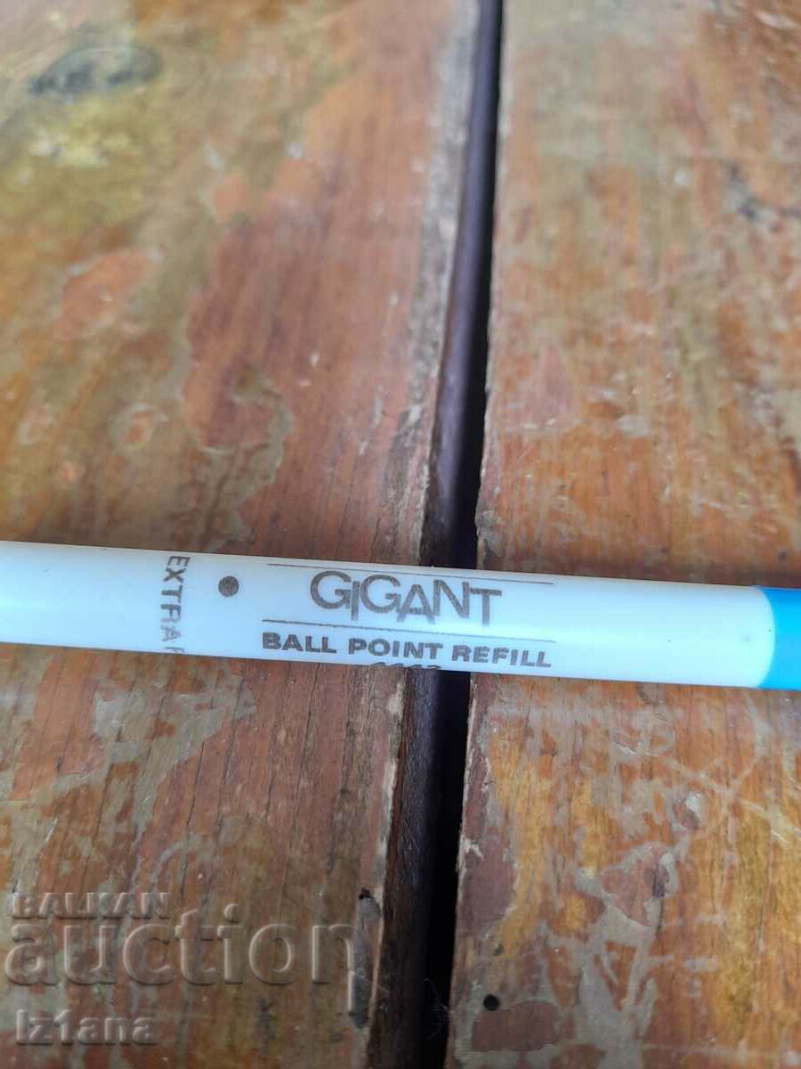Old Gigant pen refill with price 10.00 BGN | € 5.11 Old Gigant pen refill with price 10.00 BGN | € 5.11
