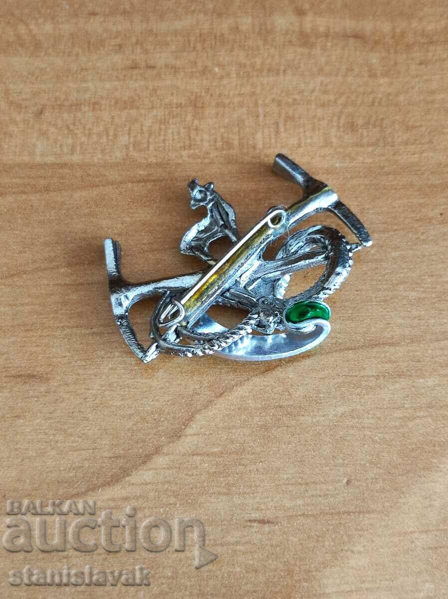 Alpinism badge with price 10.00 BGN | € 5.11 Alpinism badge with price 10.00 BGN | € 5.11