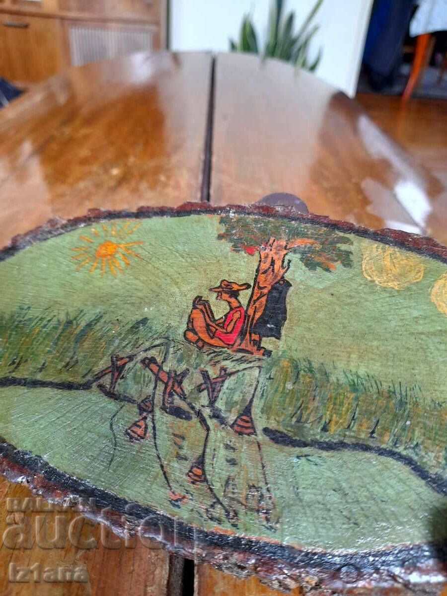 Auction Old wooden decoration, souvenir Auction Old wooden decoration, souvenir