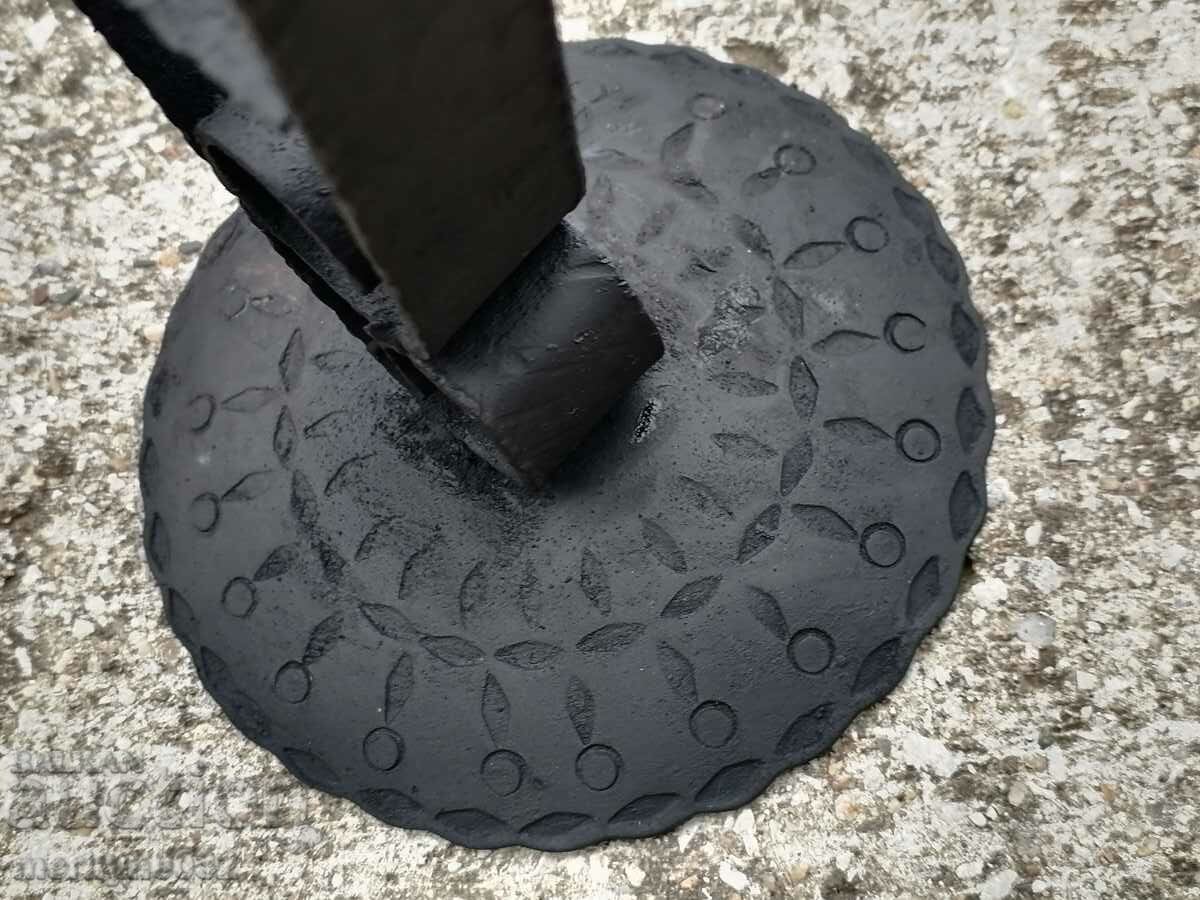 Παλιά πλαστά κηροπήγιο κεριού kandilabar - 6 Παλιά πλαστά κηροπήγιο κεριού kandilabar - 6