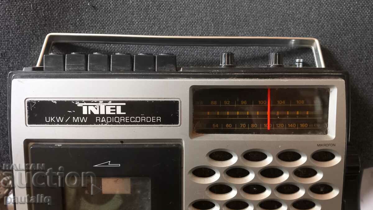 OLD RADIO CASSETTE PHONE INTEL with price 15.00 BGN | € 7.67 OLD RADIO CASSETTE PHONE INTEL with price 15.00 BGN | € 7.67