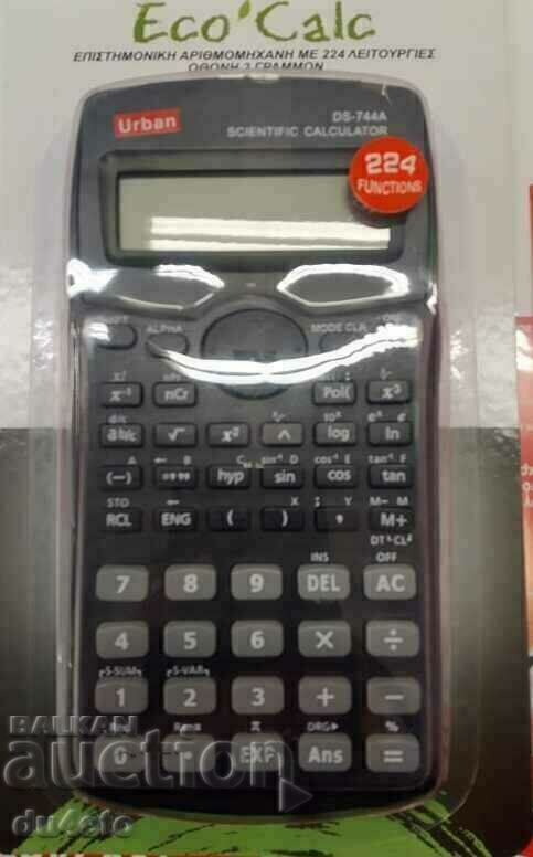 Πολυλειτουργικός Μαθηματικός Επιστημονικός Υπολογιστής 2 γραμμών di - 5