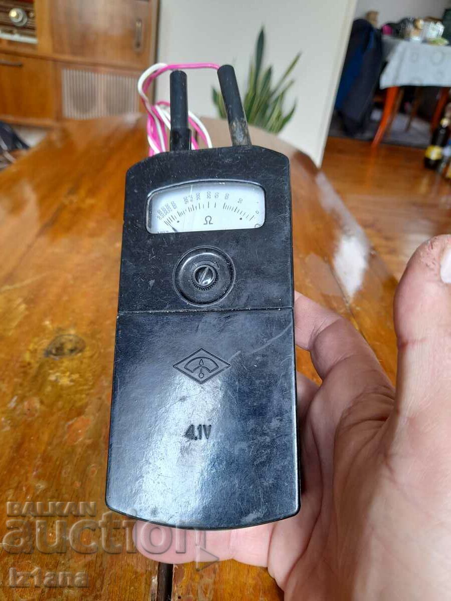 Old ohm meter M57 with price 32.00 BGN | € 16.36 Old ohm meter M57 with price 32.00 BGN | € 16.36