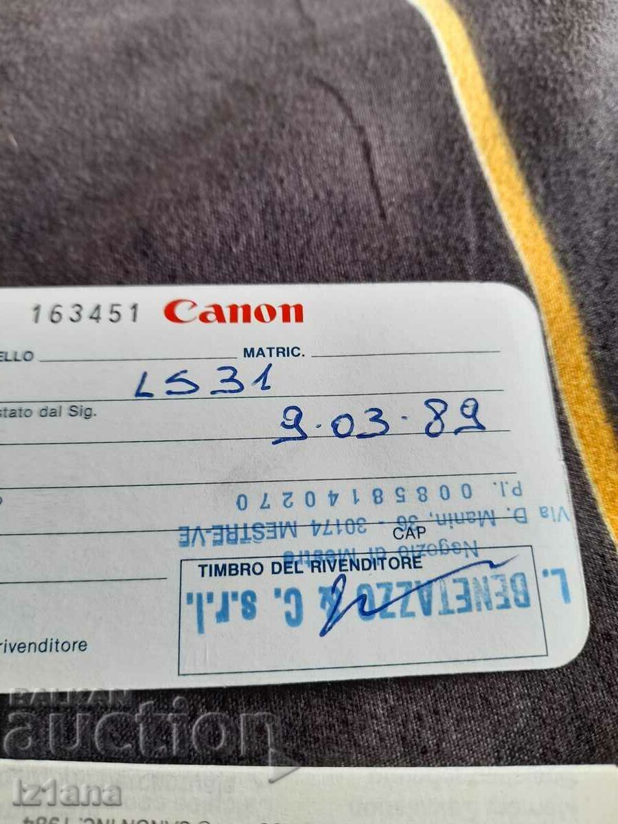 Auction  Canon LS-31 calculator