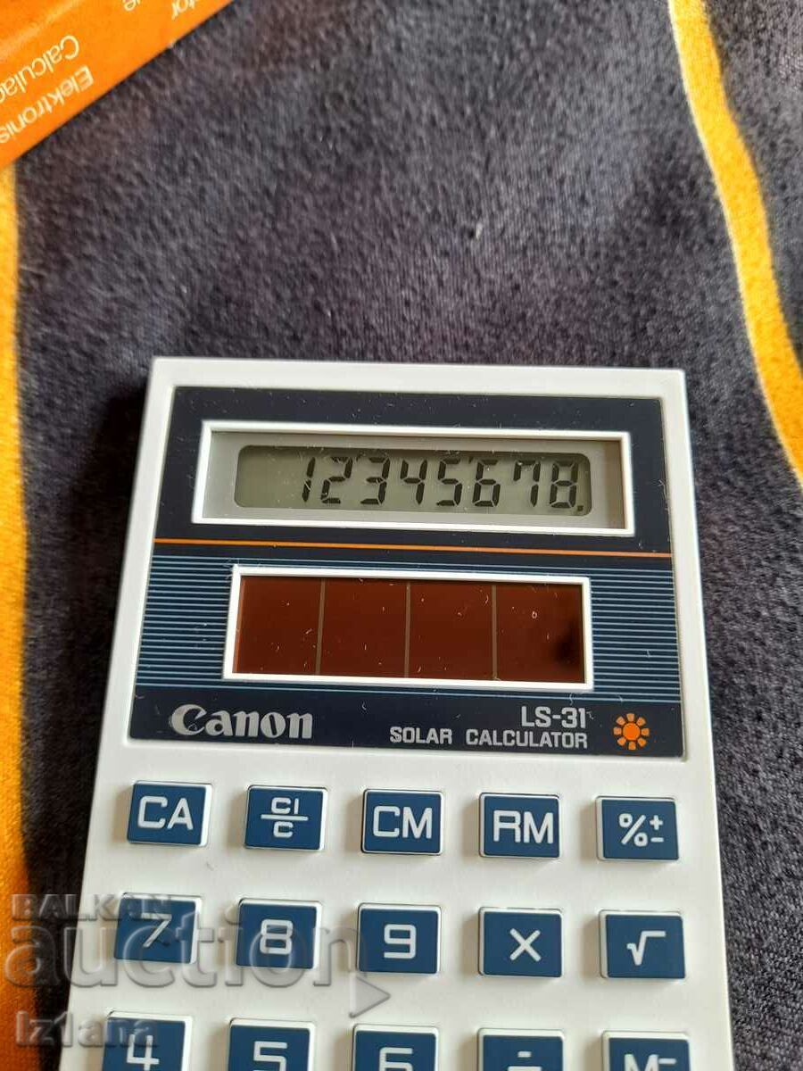 Canon LS-31 calculator - 5