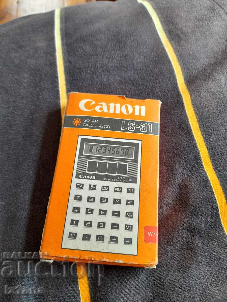 Canon LS-31 calculator