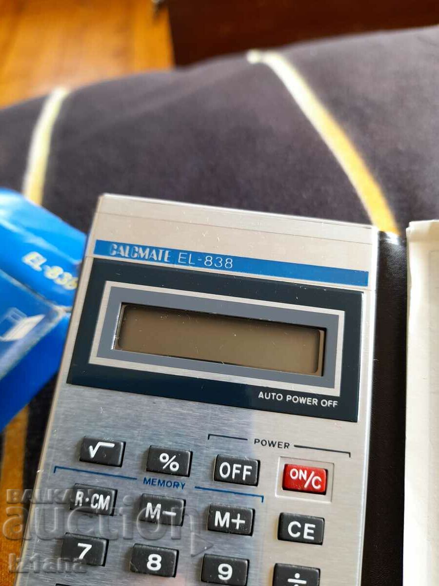 Delivery of Calcmate EL-838 calculator Delivery of Calcmate EL-838 calculator
