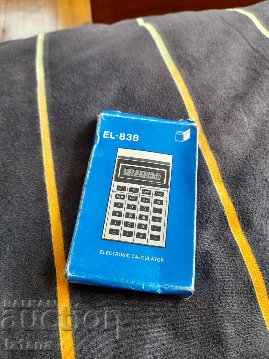 Calculator Calcmate EL-838