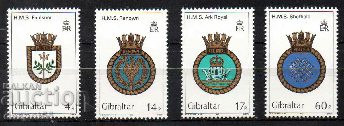 1983. Гибралтар. Кралския флот.