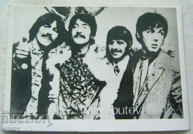 Old small photo of pop/rock band The Beatles - 2 pieces with price 3.50 BGN | € 1.79 Old small photo of pop/rock band The Beatles - 2 pieces with price 3.50 BGN | € 1.79
