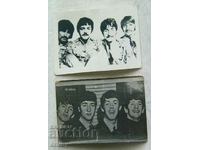 Poză mică veche a trupei pop/rock The Beatles - 2 bucăți