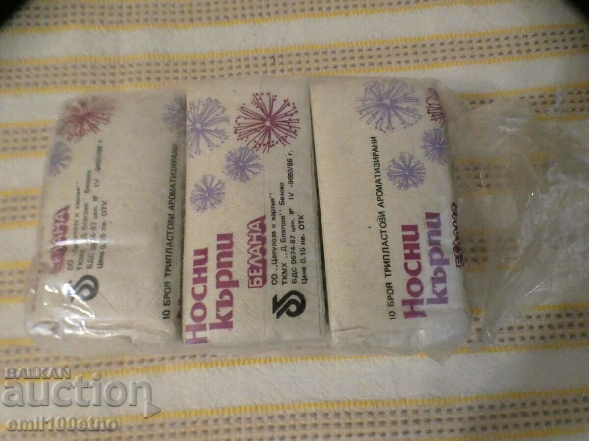 Носни кърпи - кърпички ароматизирани Белана от соца 6 пакета