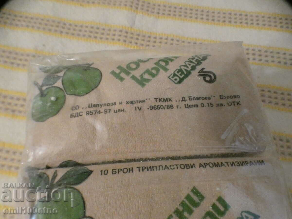 Handkerchiefs - handkerchiefs scented Belana from Soca 6 packs with price 12.00 BGN | € 6.14 Handkerchiefs - handkerchiefs scented Belana from Soca 6 packs with price 12.00 BGN | € 6.14