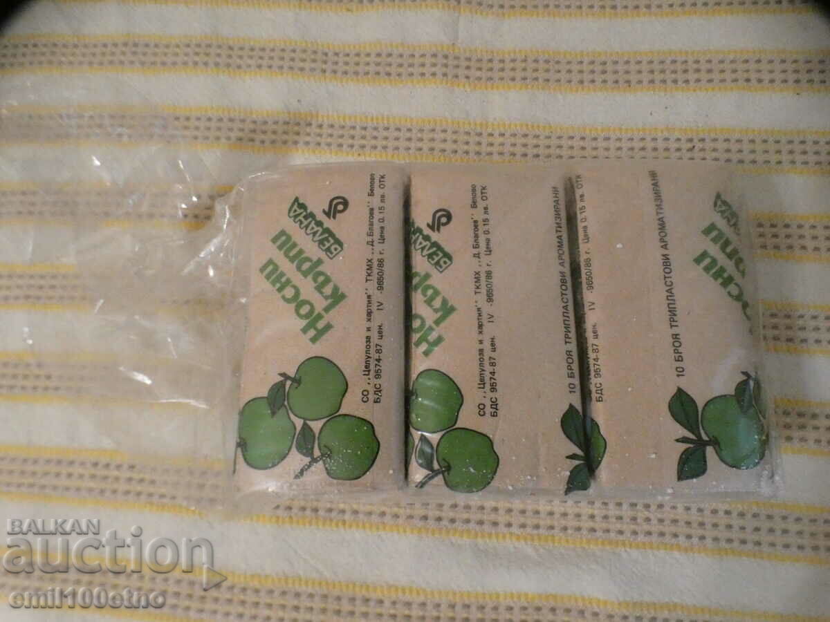 Auction Handkerchiefs - handkerchiefs scented Belana from Soca 6 packs Auction Handkerchiefs - handkerchiefs scented Belana from Soca 6 packs