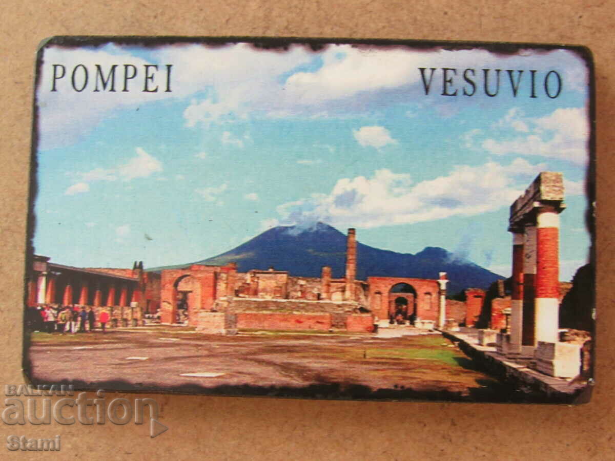 Magnet from Pompeii and Vesuvius, Italy-11 with price 9.90 BGN | € 5.06 Magnet from Pompeii and Vesuvius, Italy-11 with price 9.90 BGN | € 5.06