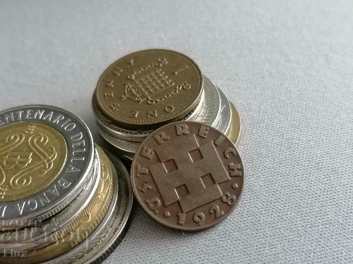Coin - Austria - 2 groschen 1928 with price 4.85 BGN | € 2.48 Coin - Austria - 2 groschen 1928 with price 4.85 BGN | € 2.48