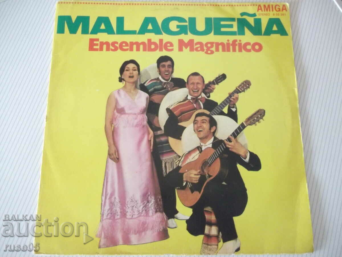 Disc de gramofon „AMIGA-MALAGUEÑA-Ansamblul Magnifico”