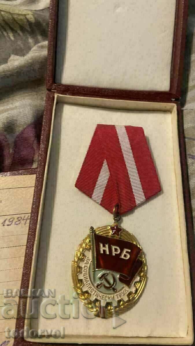 LOT of socialist orders with boxes and booklets