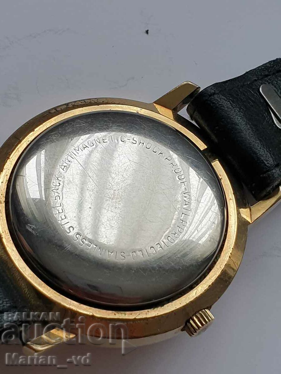 Auction Anker Automatic 25 Rubys Gold Plated Men's Watch Auction Anker Automatic 25 Rubys Gold Plated Men's Watch