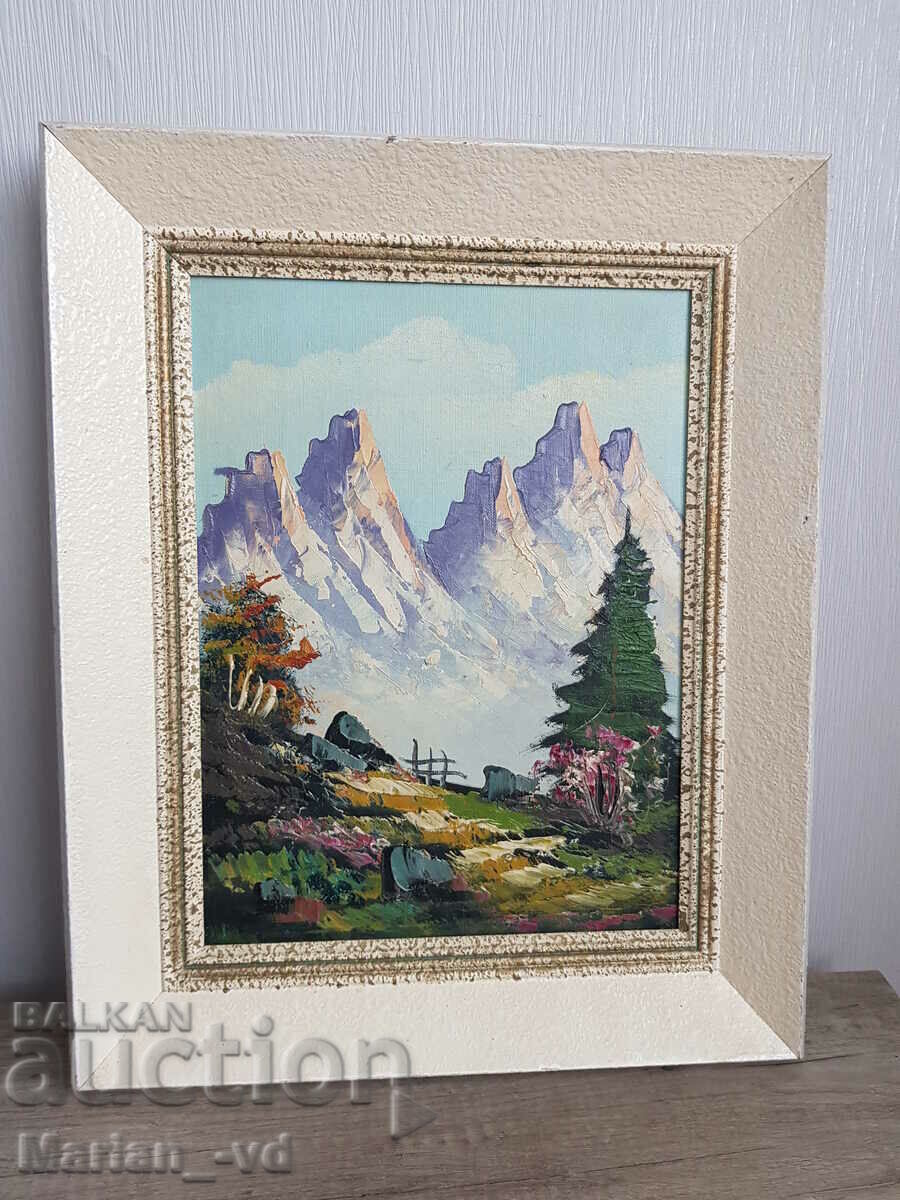 Auction Oil painting on canvas Auction Oil painting on canvas