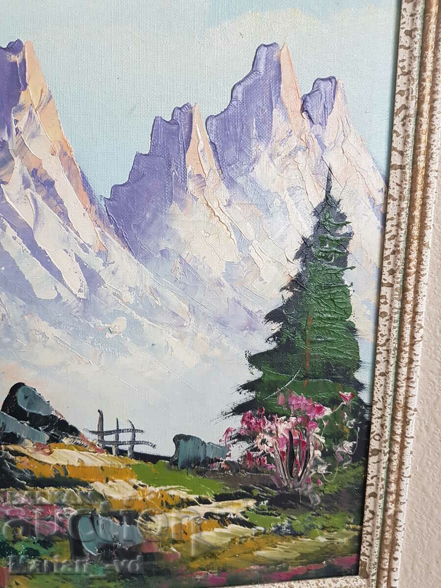 Delivery of Oil painting on canvas Delivery of Oil painting on canvas