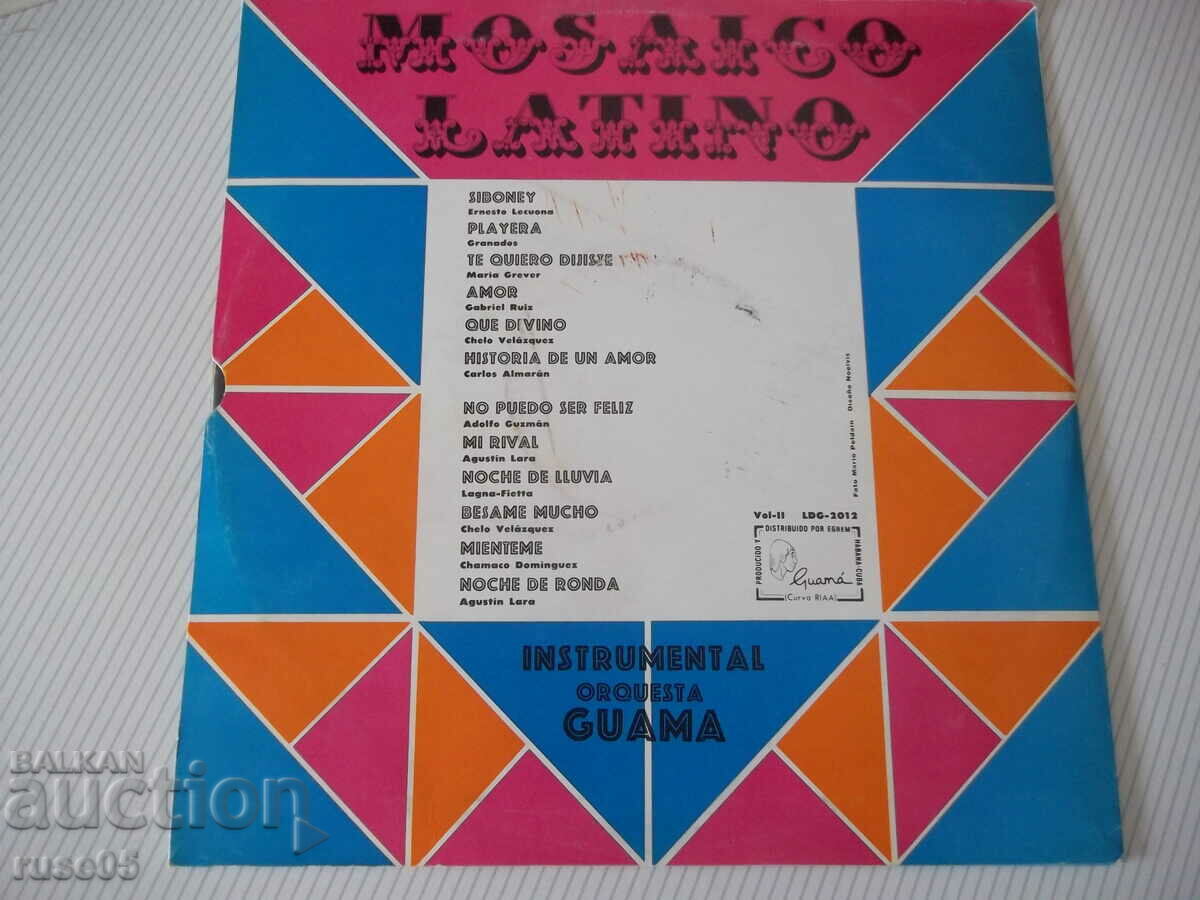 Gramophone record "MOSAICO LATINO" with price 10.00 BGN | € 5.11