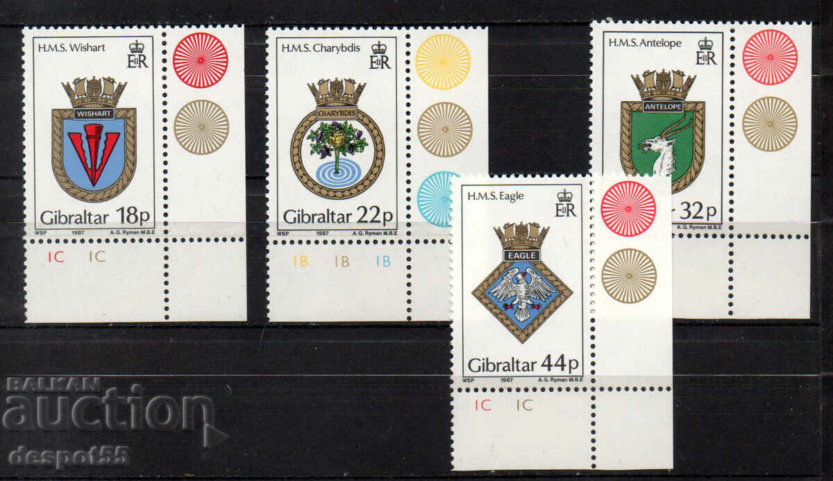 1987. Gibraltar. Marina Regală.