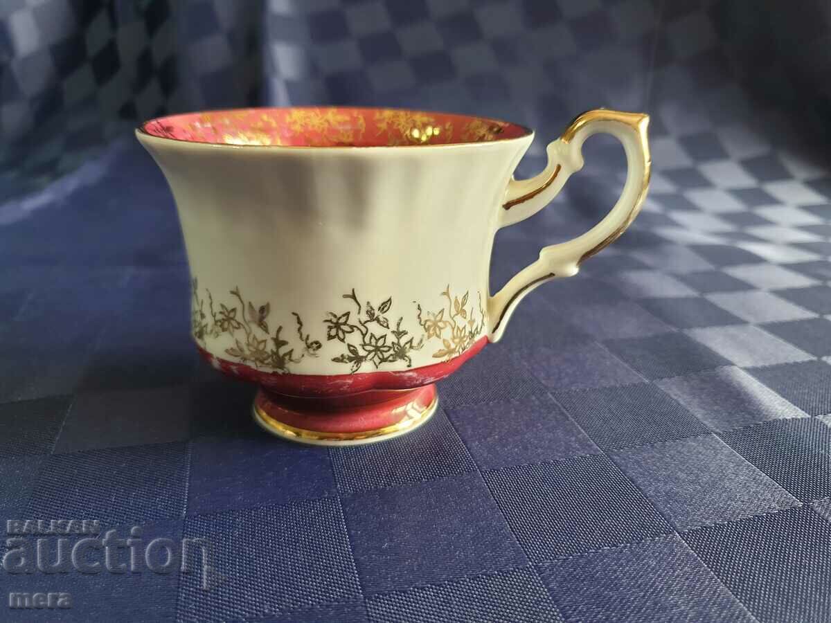 Porcelain cup for coffee, tea