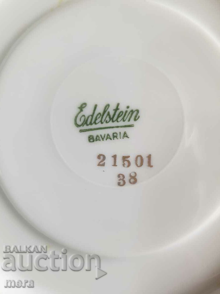 Delivery of Porcelain saucers - 7 pieces - Bavaria Delivery of Porcelain saucers - 7 pieces - Bavaria