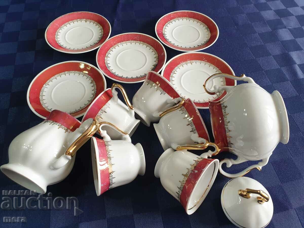 Auction Porcelain coffee service - Zaičar-Yugoslavia Auction Porcelain coffee service - Zaičar-Yugoslavia